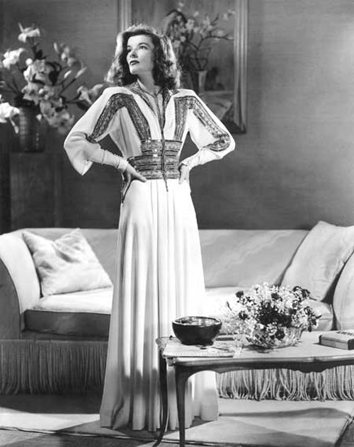 Katharine Hepburn The Philadelphia Story + grecian gown